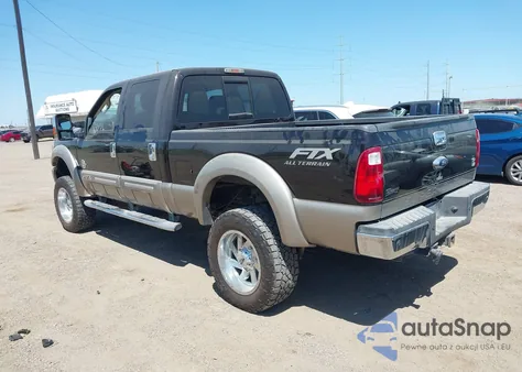 2013 Ford F-250 Lariat из США, поврежденный, VIN 1FT7W2BT6DEB59811